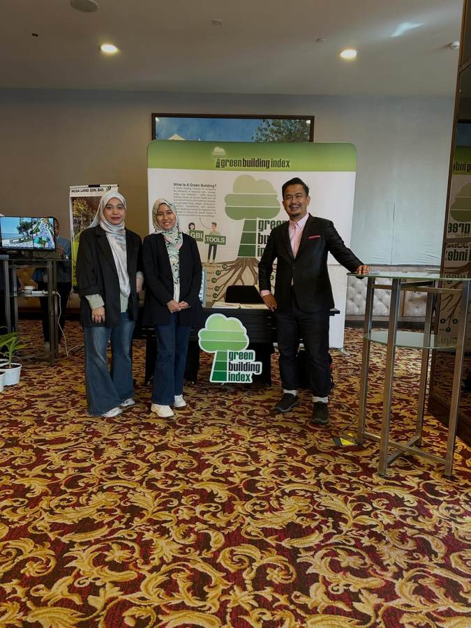 The GBI booth at PDC Sustainability Conference