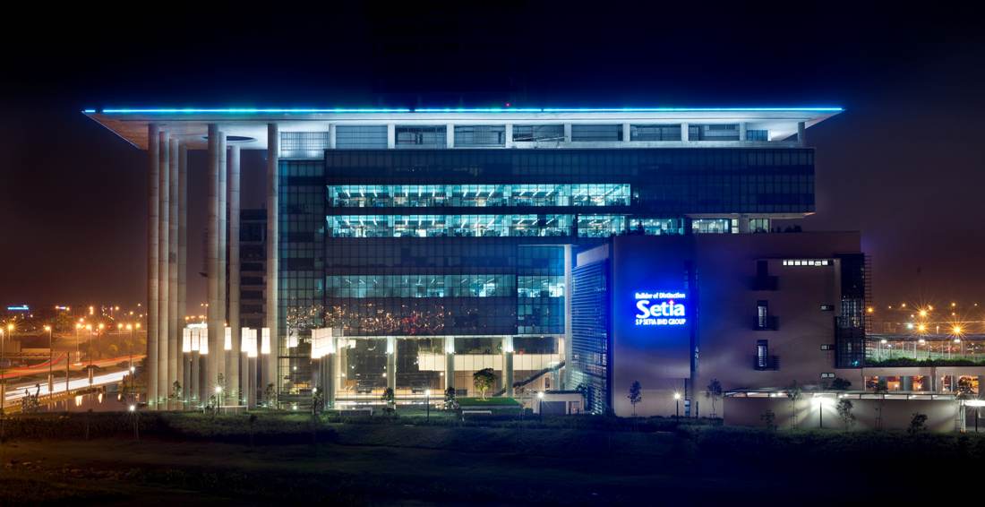 Setia HQ at night